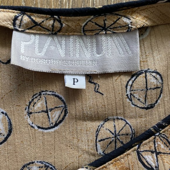 Platinum By Dorothy Schoelen Size 6P 2 Piece Skirt Tank Top Set - Picture 3 of 7